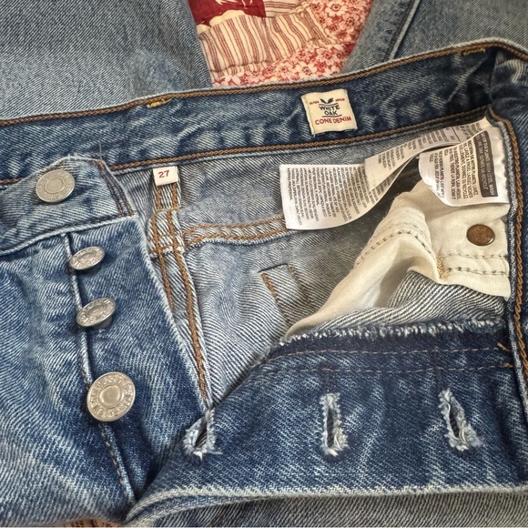 Levi's‎ High Rise White Oak Cone Denim - Picture 6 of 8